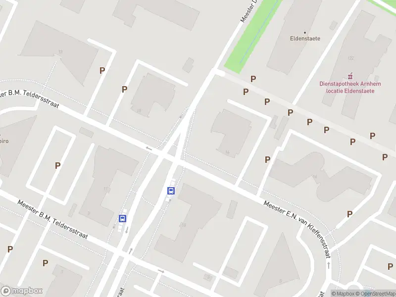 Politie naar de Mr D.U. Stikkerstraat in Arnhem