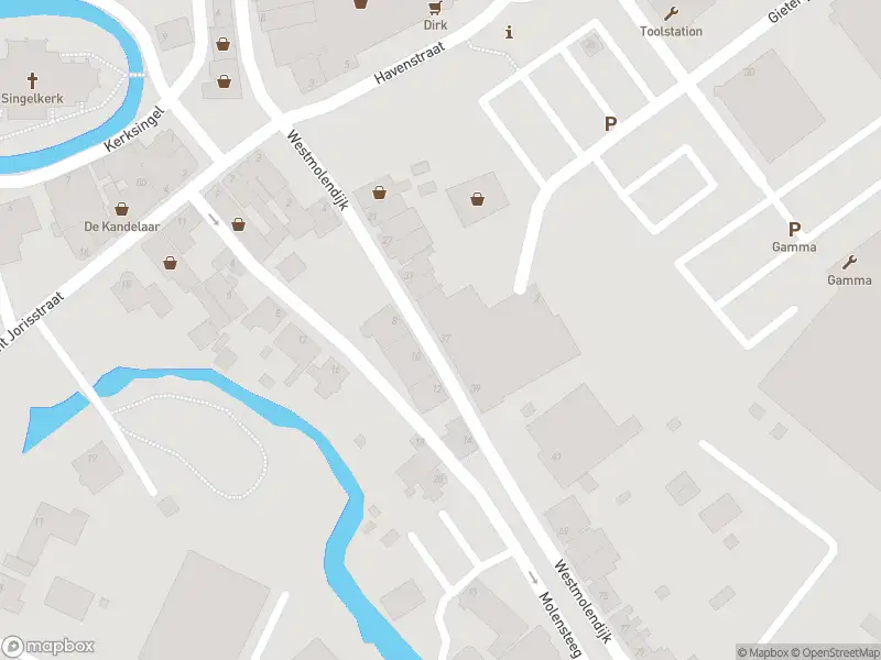 Ambulance met grote spoed naar de Westmolendijk in Ridderkerk