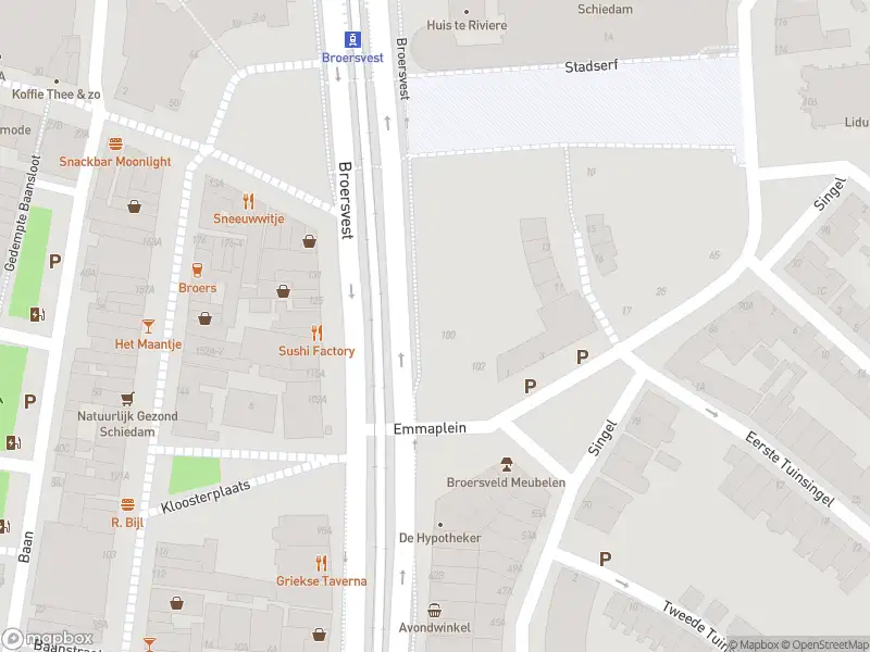 Ambulance met gepaste spoed naar de Broersvest in Schiedam