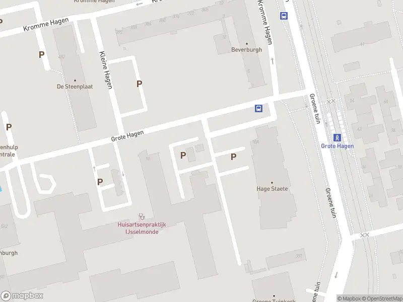 Ambulance met gepaste spoed naar de Grote Hagen in Rotterdam