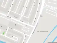 Ambulance met grote spoed naar de Plateellaan in Purmerend