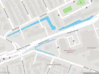 Besteld ambulance vervoer naar de Middel Broekweg in Naaldwijk vanwege middelgrote brand