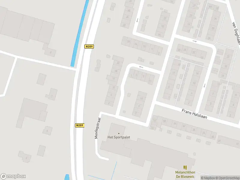 Brandweer met grote spoed naar de Mesdagstraat in Bleiswijk vanwege afhijsen patient