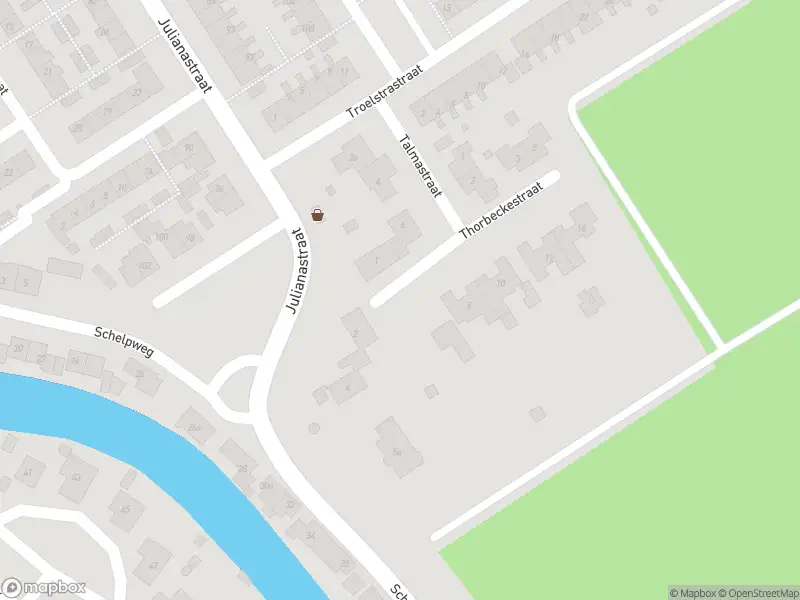 Ambulance met grote spoed naar de Thorbeckestraat in Strijen