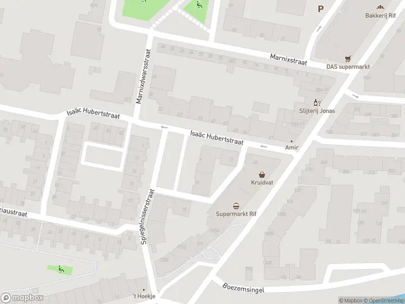 Ambulance met grote spoed naar de Isaäc Hubertstraat in Rotterdam