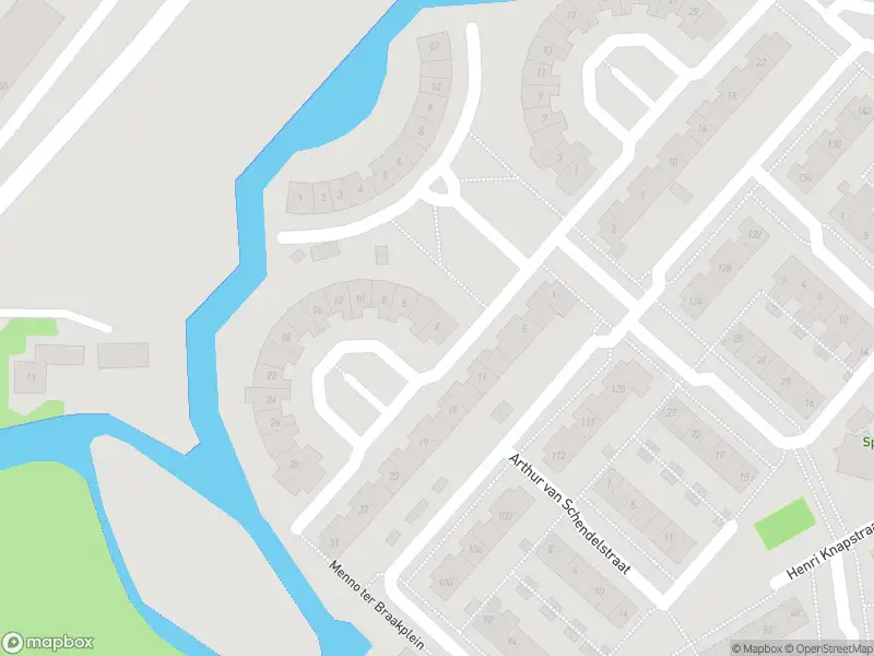 Ambulance met grote spoed naar de Menno ter Braakplein in Gorinchem