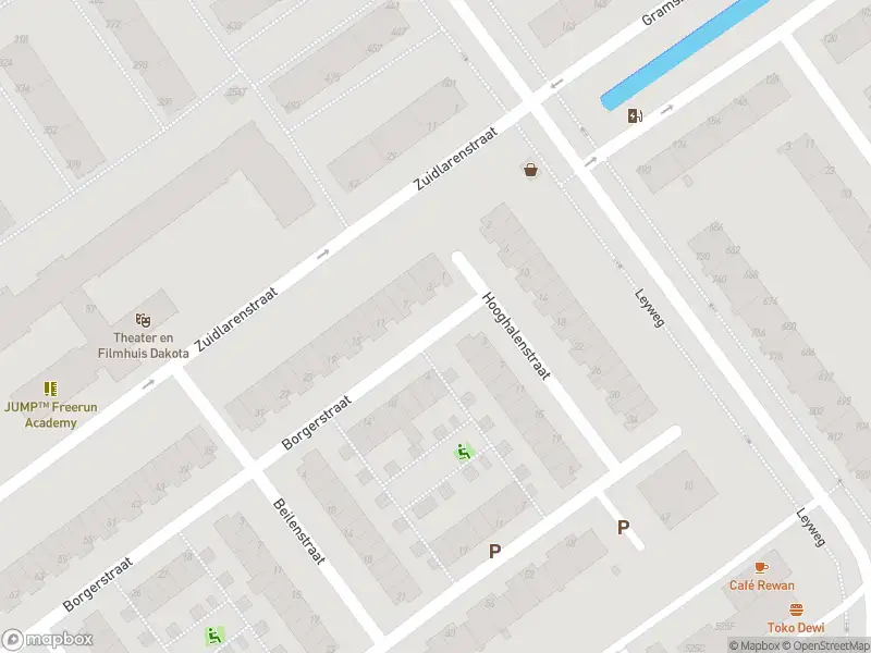 Ambulance met grote spoed naar de Borgerstraat in 's-Gravenhage