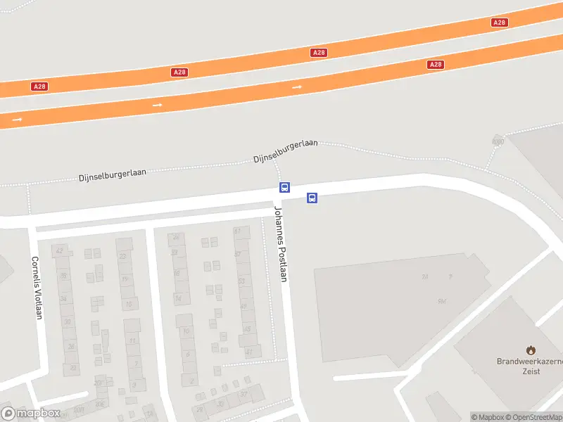 Brandweer met grote spoed naar de Jan Thijssenlaan in Zeist vanwege voertuigbrand