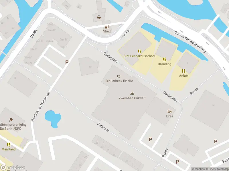 Ambulance met gepaste spoed naar de Reede in Brielle