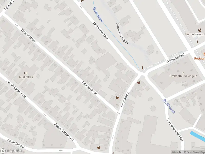 Politie naar de Emmaweg in Hengelo vanwege steekincident