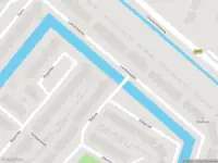 Ambulance met grote spoed naar de Baljuw in Brielle