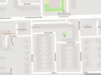 Ambulance met grote spoed naar de Hillenraadt in Amsterdam