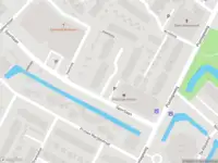 Ambulance met gepaste spoed naar de Veenmos in Alblasserdam