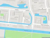 Ambulance met grote spoed naar de Tuinfluiter in Boskoop