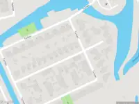 Brandweer met grote spoed naar de Turfven in Veghel vanwege waarnemen gaslucht