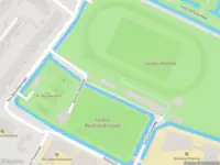 Ambulance met gepaste spoed naar de Van Oldenbarneveltstraat in Leiden