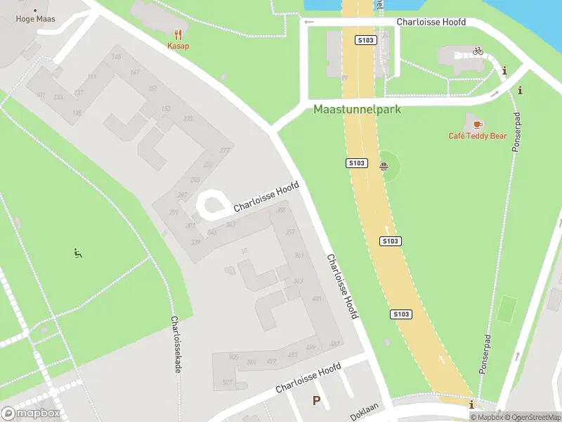 Ambulance met grote spoed naar de Charloisse Hoofd in Rotterdam