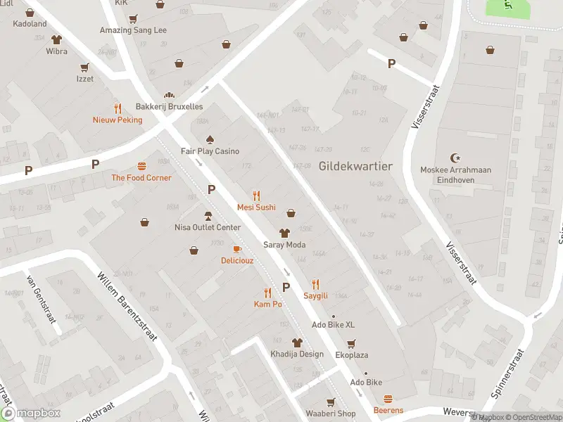 Politie naar de Kruisstraat in Eindhoven