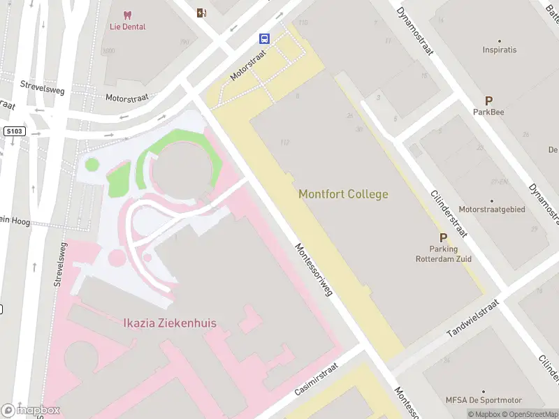 Besteld ambulance vervoer naar de Montessoriweg in Rotterdam