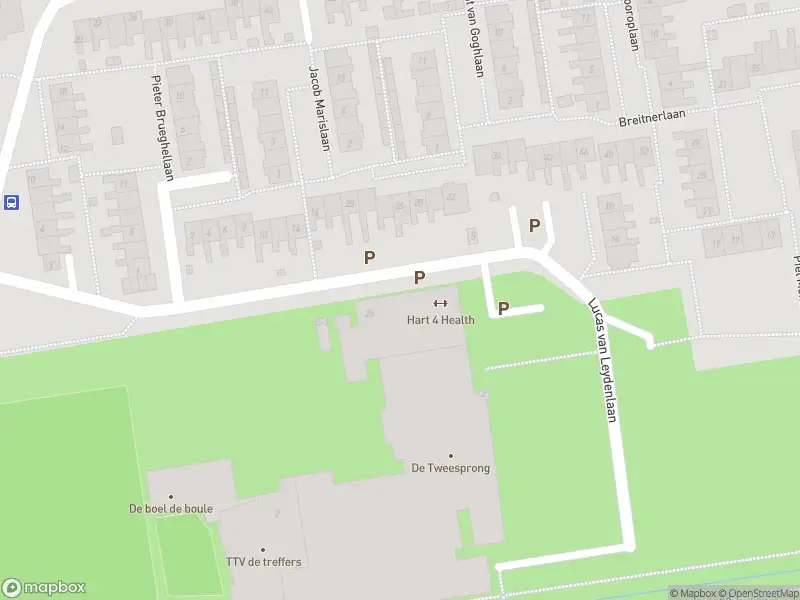 Ambulance met gepaste spoed naar de Lucas van Leydenlaan in Roelofarendsveen