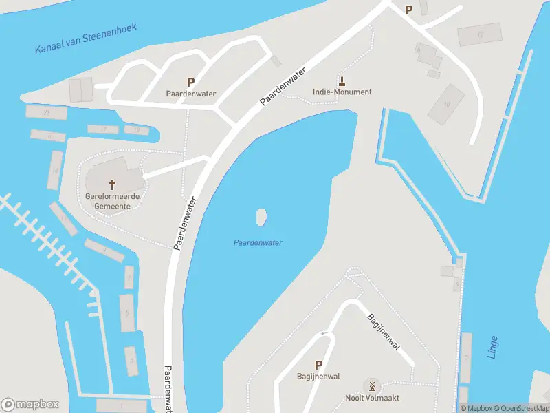 Ambulance met gepaste spoed naar de Paardenwater in Gorinchem