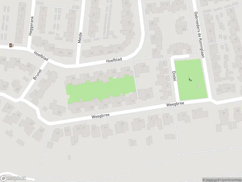 Overlastmelding Weegbree in Best gesloten