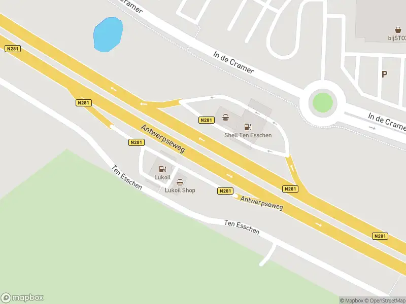 Politie naar de Antwerpseweg - N281 in Heerlen vanwege aanrijding met letsel