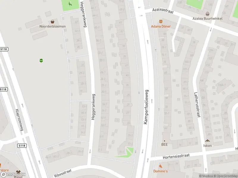 Brandweer met gepaste spoed naar de Heggerankweg in Amsterdam vanwege afhijsen patient