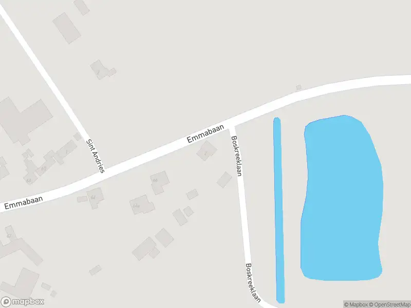 Brandweer met grote spoed naar de Boskreeklaan in Koewacht vanwege personen te water