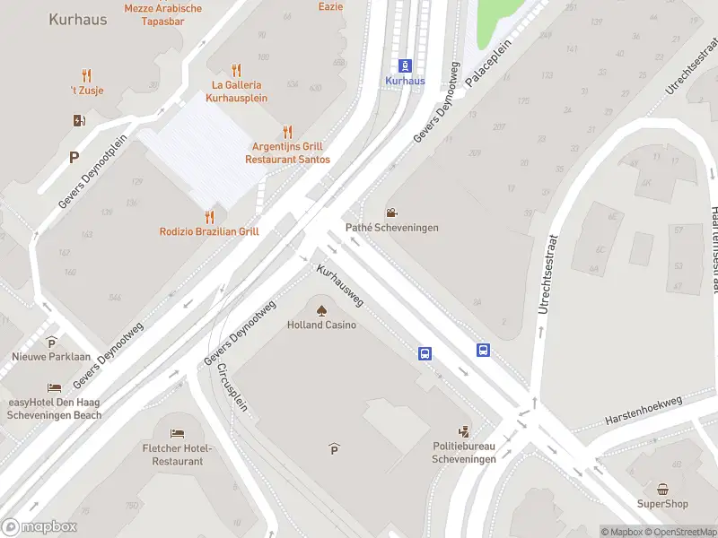 Ambulance met gepaste spoed naar de Kurhausweg in 's-Gravenhage