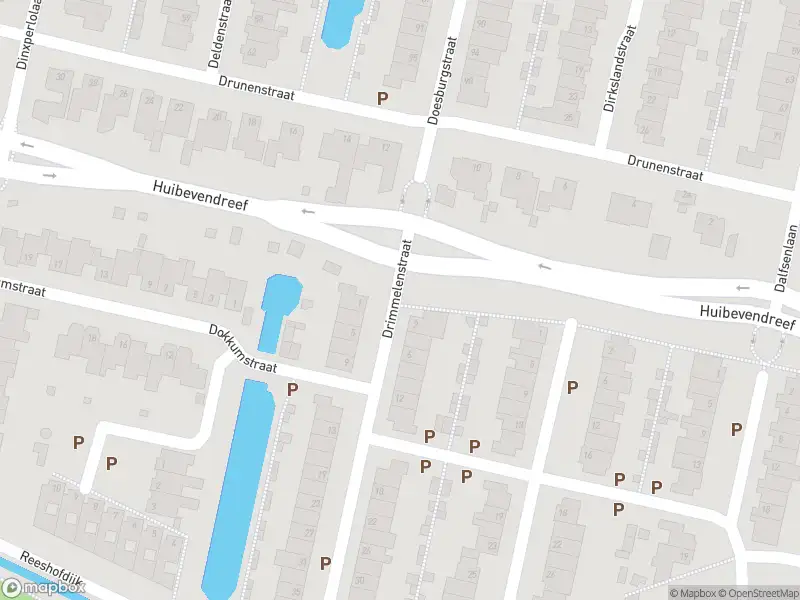 Brandweer met gepaste spoed naar de Huibevendreef in Tilburg