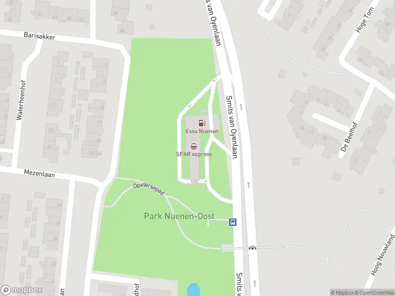 Politie naar de Smits van Oyenlaan in Nuenen vanwege ongeval met letsel