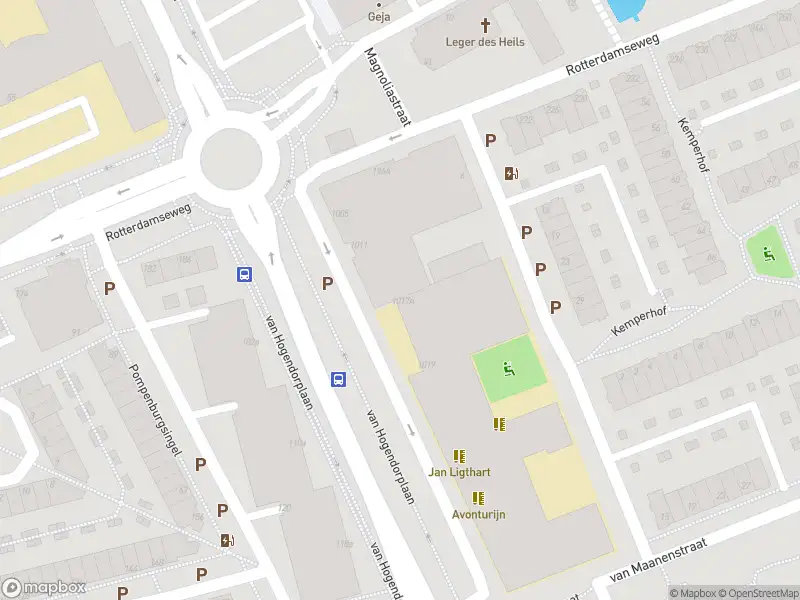 Ambulance met gepaste spoed naar de Van Hogendorplaan in Vlaardingen