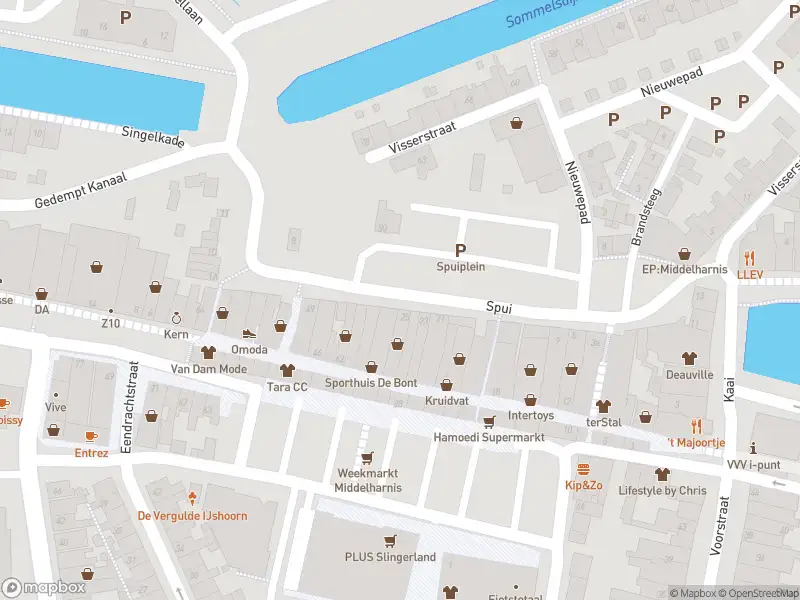 Overlastmelding Spui in Middelharnis