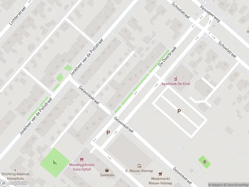 Ambulance met grote spoed naar de De Doorbraak in Nieuw-Vennep