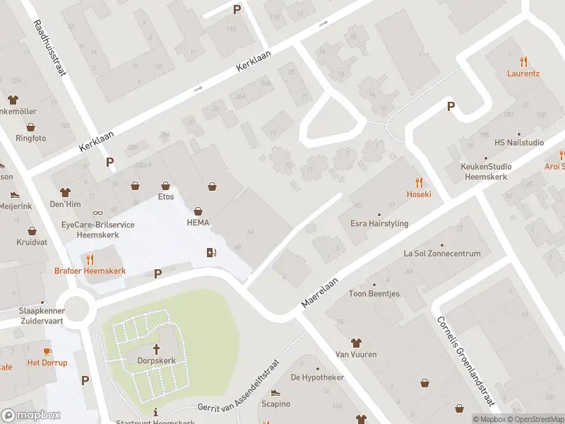 Overlastmelding Kerklaan in 1961GB Heemskerk gesloten