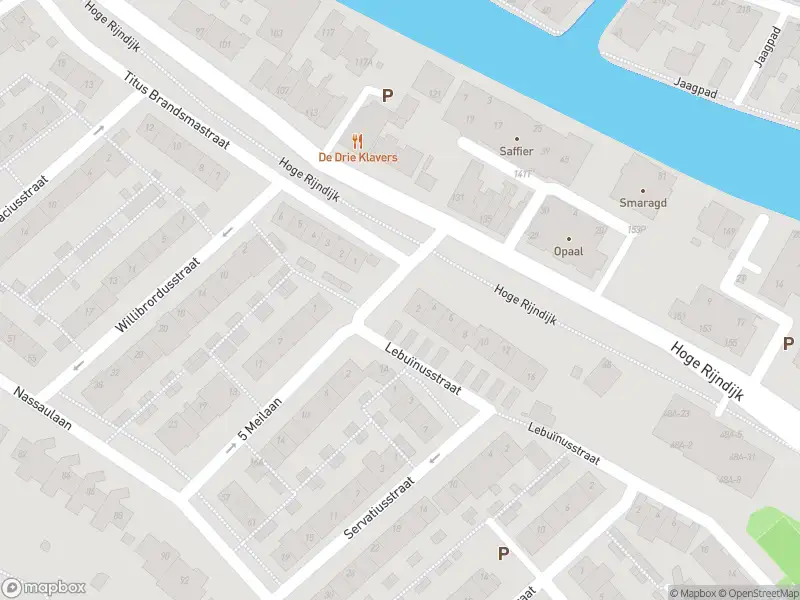 Brandweer met gepaste spoed naar de Burgemeester Smeetsweg in Zoeterwoude