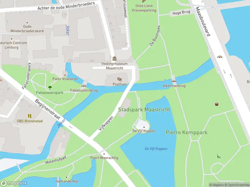 Brandweer met grote spoed naar de Vijfkoppen in Maastricht