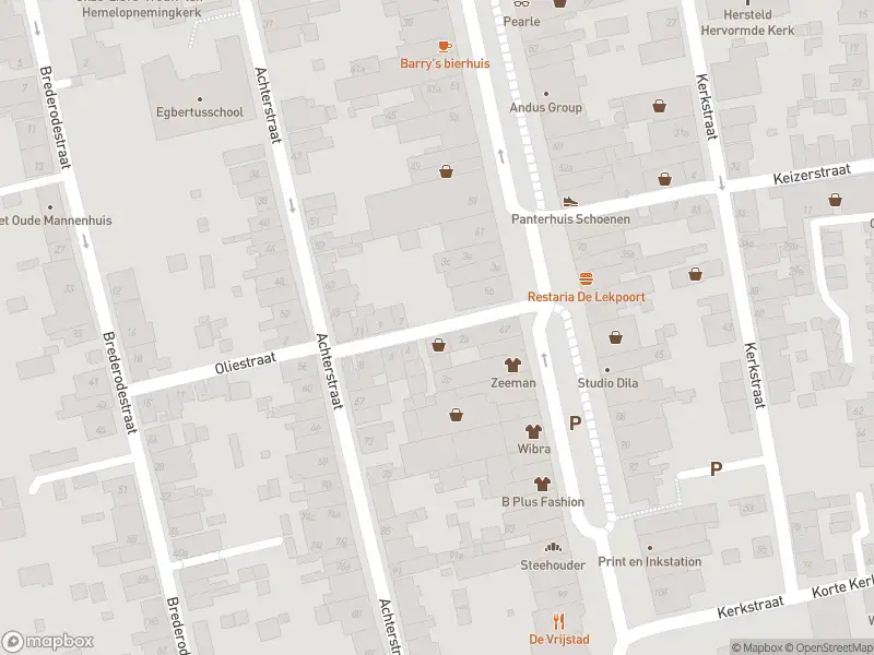 Politie naar de Bakkerstraat in Vianen vanwege aanrijding met letsel