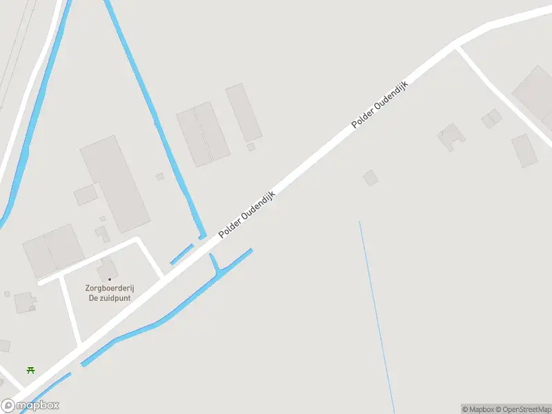 Ambulance met gepaste spoed naar de Polder Oudendijk in Dordrecht