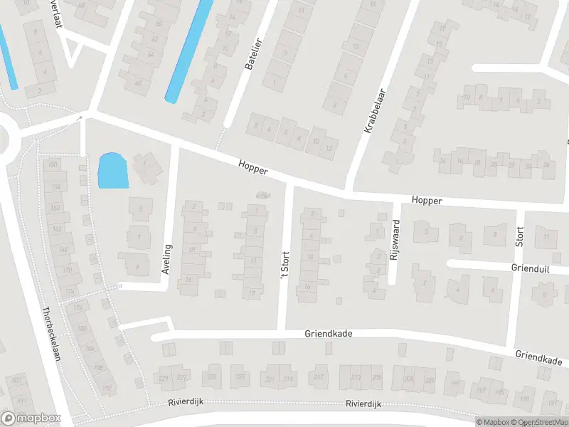 Ambulance met grote spoed naar de 't Stort in Sliedrecht