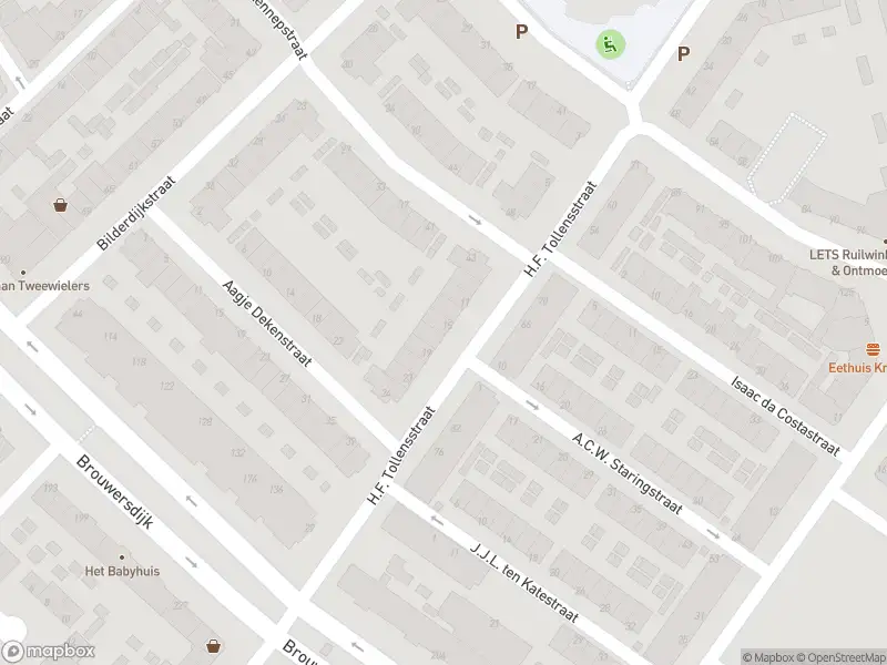 Ambulance met grote spoed naar de H.F. Tollensstraat in Dordrecht