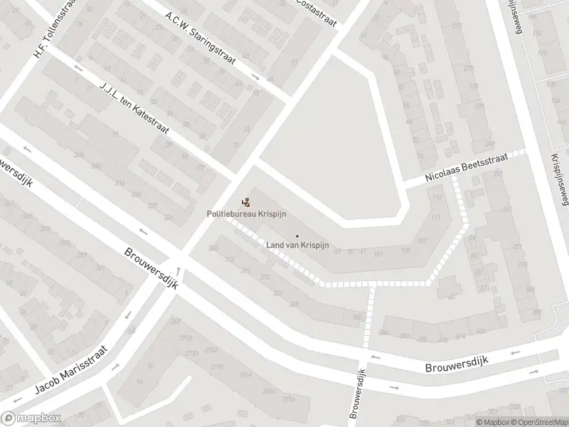 Ambulance met grote spoed naar de Nicolaas Beetsplein in Dordrecht