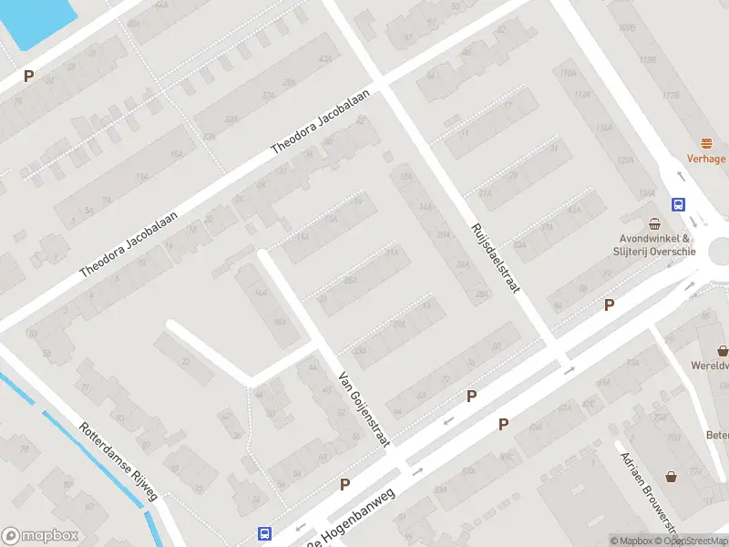 Ambulance met gepaste spoed naar de Van Goijenstraat in Rotterdam