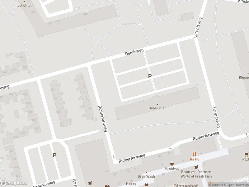 Ambulance met grote spoed naar de Debijeweg in Rotterdam