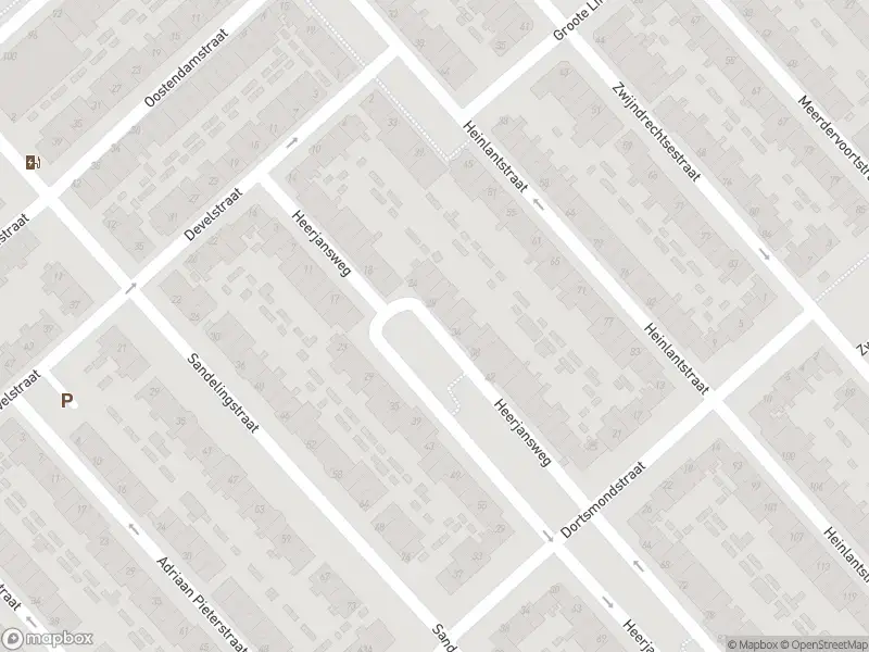 Ambulance met grote spoed naar de Heerjansweg in Rotterdam