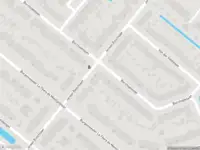 Ambulance met grote spoed naar de Borchsatelaan in Rotterdam