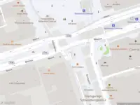 Ambulance met grote spoed naar de Weena in Rotterdam