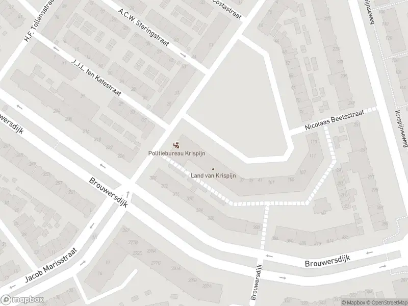 Ambulance met gepaste spoed naar de Nicolaas Beetsplein in Dordrecht