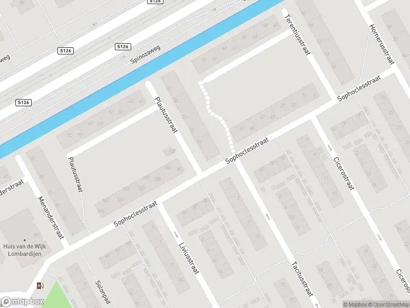 Ambulance met grote spoed naar de Plautusstraat in Rotterdam